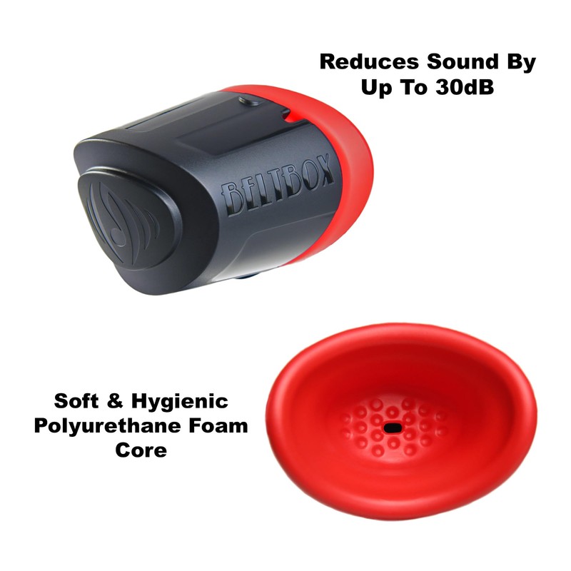 BELTBOX 3.0: Vocal Dampener for Singers, Actors, Performers, Stress Relief.