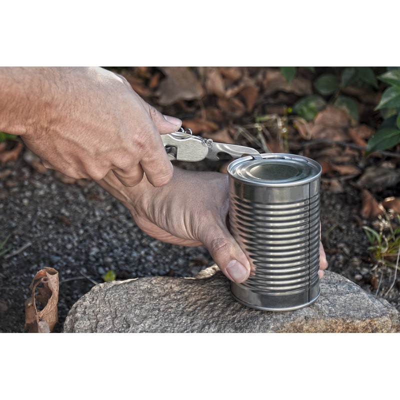 SE KC5006S 7-in-1 Multi-Function Camping Tool Stainless Steel