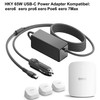 HKY 20V 65W PD3.0 USB C 12V-24V Vehicle Power Supply