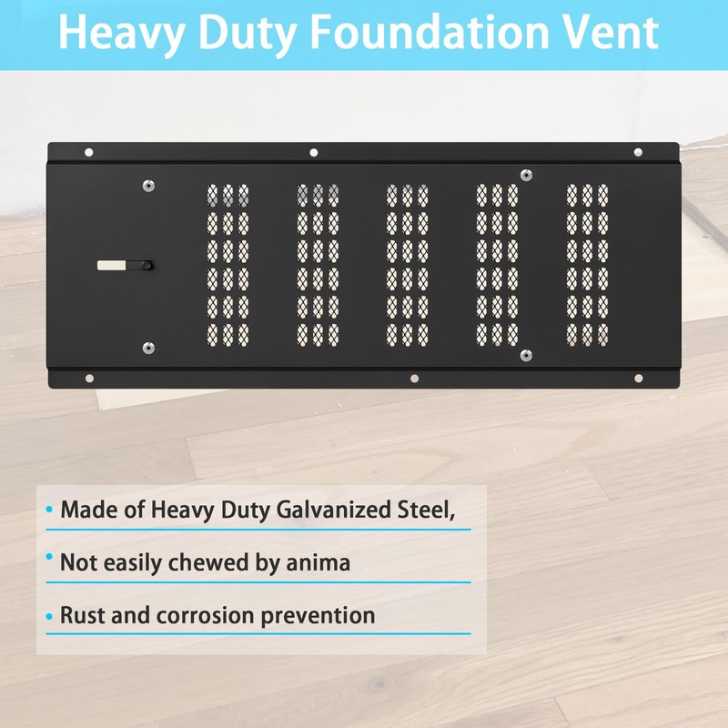 Foundation Vent Cover,Crawl Space Vent Cover for Foundation Garage Attic