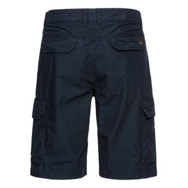 camel active Men's Regular Fit Cargo Shorts with Minimal Print, darkblue