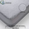Casabella New Waterproof Terry Towel Matress Protector 12" Fitted Bed