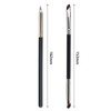 Eyeliner Brush, Double End, Concealer Brush, Eyeshadow Brush, Diagonal Cut,