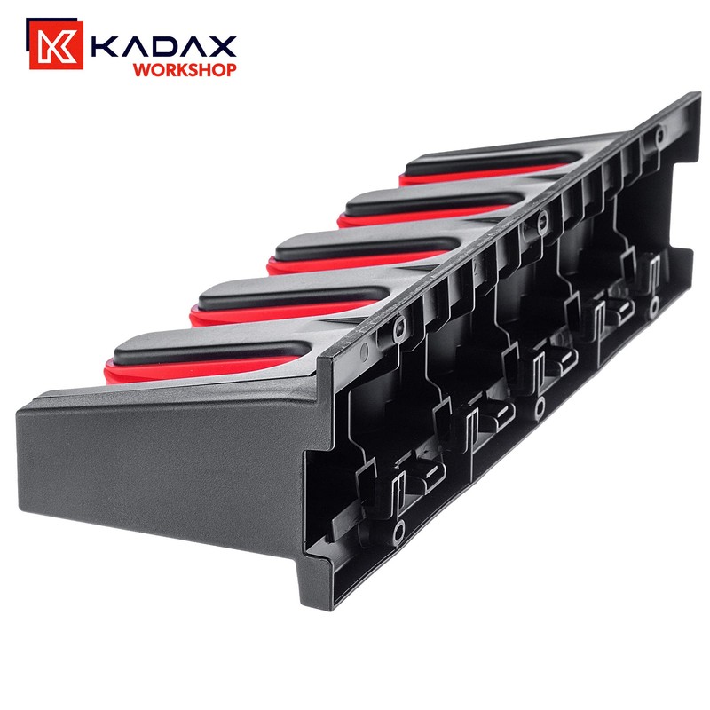 KADAX Tool Wall Holder, Clamp Strips in Various Sizes, Screw
