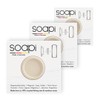 Soapi - Pack of 3 Floating Soap Holder Magnet for