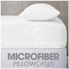 Microfiber Pillow Cases 2 Pack - Plain Dyed Housewife Pillowcases