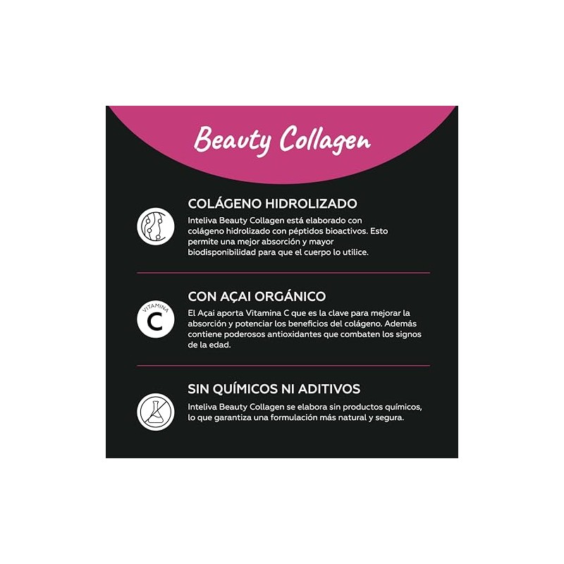 Beauty Collagen Multi Peptides Colageno Hidrolizado Puro Peptidos Bioactivos Vitamina