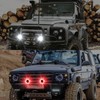 Aoling Motorcycle Fog Light LED Squid Ring