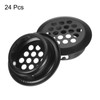 sourcing map 24Pcs Air Vents Circular Soffit Vent 19mm/0.7" Stainless