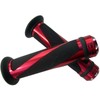 MotorToGo Aluminum Motorcycle 7/8" 22mm Handlebar Gel Hand Grips with