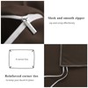 Aisbo Double Duvet Covers Set Brown - 3Pcs Bedding Set