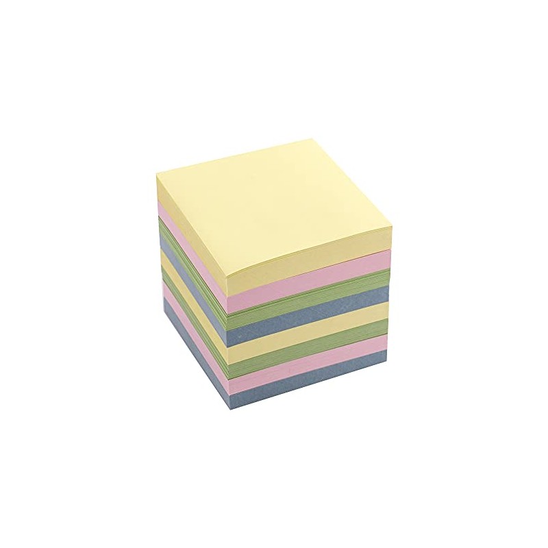 D.RECT Note Block 85x85x80mm Notepad Replacement Paper for Note Box,