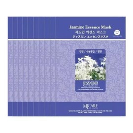 100 Mad Jasmine Skin Nourishing Soothing Essence Mask Pack Sheet Pack (6514335B), 1 Piece / 100매쟈스민 피부영양 진정 에센스 마스크팩 시트팩 (6514335B), 1개