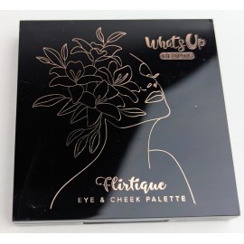 What's Up Beauty Whats Up Beauty Flirtique Eye & Cheek Palette 6.8g New In Box