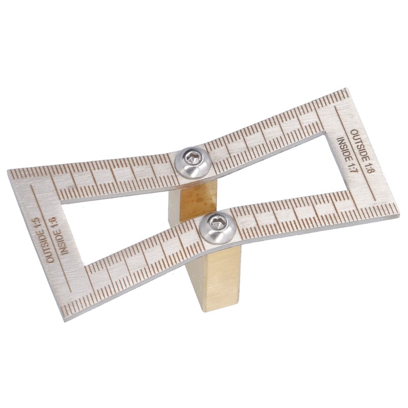 Dovetail Marker Woodworking Dovetail Scribing Gauge Measuring Tool with 1:5/1:6/1:7/1:8