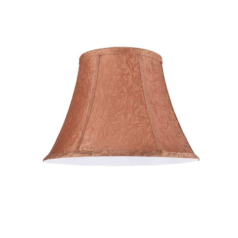 Aspen Creative 30094A Transitional Bell Shaped Spider Construction Lamp Shade,