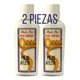 2 Pzas Crema Contra Pie De Atleta Antihongos 60ml Bella Piel