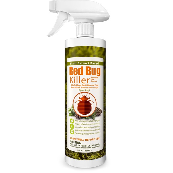Bed Bug Killer 16 oz EcoVenger by EcoRaider, 100% Kill
