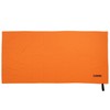 Lomo microfibre camping bath towel. 80cm x 160cm Orange