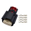 Aokus Bobina de Encendido de 3 vías y Conector de