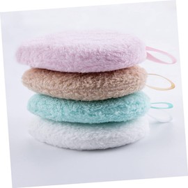 FOMIYES 2sets Luxurious Makeup Removal Pads Heart Shape Facial Cleaning Soft Powder Puff for Women Reusable and Washable Perfect Makeup Remover 3pcs*2