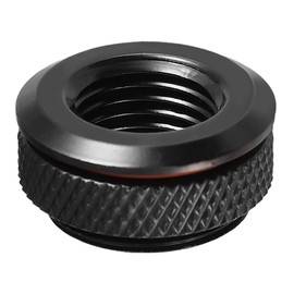 G1/4 Water Cooling Adapter, Water Cooling Fittings, Asixx G1/4 Thread Twist Water Cooling Tube Fitting Connector Compact Size, Easy Installation for Computer Water Cooling System