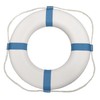 TAYLOR MADE PRODUCTS Decorative Life Ring, White with Blue Stripes,