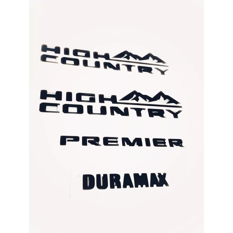 Tailgate Side Emblem Badge Nameplate 86533390 Replacement for 2015-2021 High