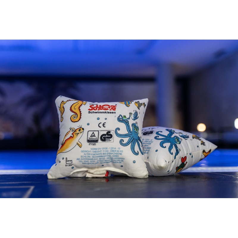 Original Schlori swim cushion.