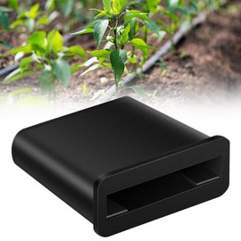 Drip Tape End Cap, Drip Irrigation Tape End | Leak-Proof Foldable Connectors Fits 5/8in Tube for Garden Agricultural Crop Soaker Landscape Sprinkler Hose