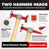 C&T 6 Piece Heavy Auto Body Repair Tool Hammer Dolly