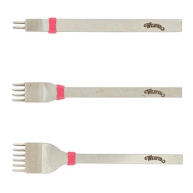 Weaver Leather Supply Diamond Stitching Chisel Set, 3mm, Stainless Steel for Leather Craft DIY