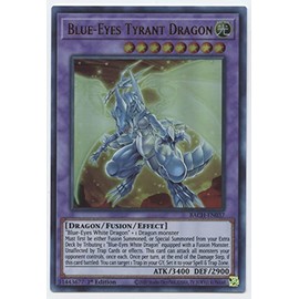 Blue-Eyes Tyrant Dragon - BACH-EN037 - Ultra Rare - 1st Edition