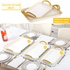 Rtteri Set of 6 Serving Platters with Handles 18.3/16.73/14.8 Inch