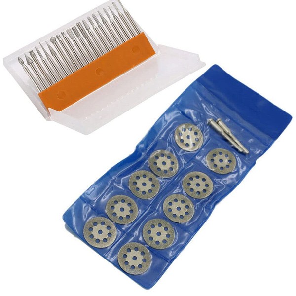32pcs Diamond Grinding Cutting Carving Bit for Dremel Rotary Tool