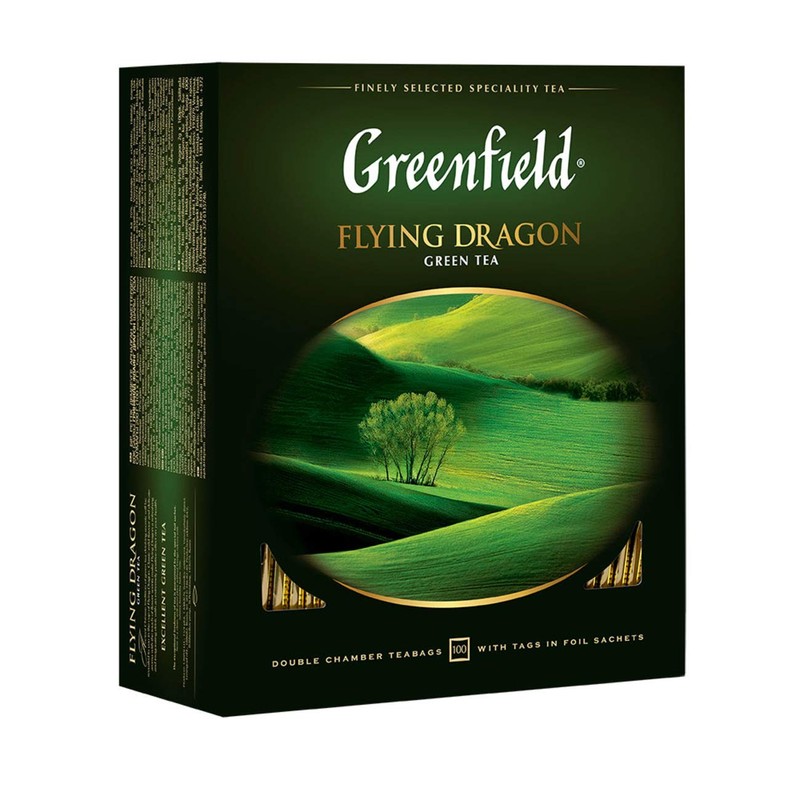 Greenfield Flying Dragon Green Tea Collection Finely Selected Speciality Tea