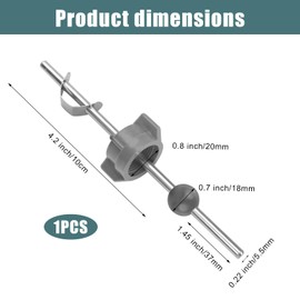 Lavatory Pop up Center, Sink Ball Pivot Rod Replacement Bathroom Sink Drain Kit Replacement Parts for PS2673 Compatible with Price Pfister Pop Up Stopper and Other Popular Brands