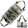 Tool Roll Bag, Canvas Wrench Tool Bag, Multi-Purpose Roll Bag