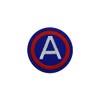 US Army Central Command (3rd Army) AGSU Color Sew -On