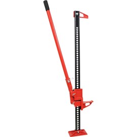 48" Farm Jack,6600 LBS Off Road Jack,Heavy Duty Bumper Jacks for Tractor/Truck/SUV/ATV/Bumper Lift