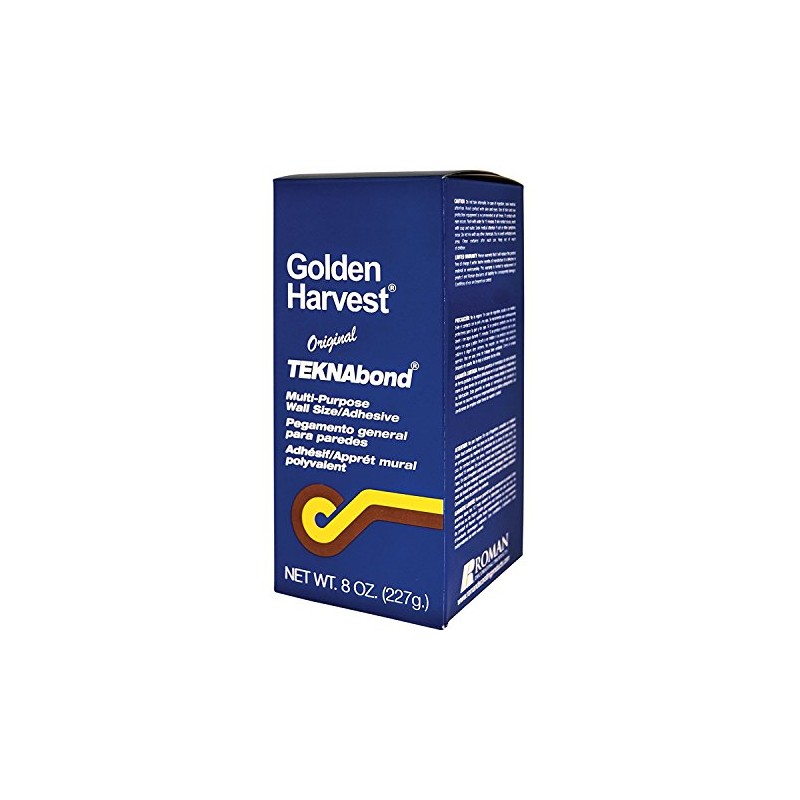 Roman TEKNAbond Wallpaper Wall Size & Adhesive, Ideal for Paper