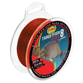 WFT TF8 Feeder Blood Red 200 m 0.12 mm 8 kg Fishing Line for Feeders, Braided Line for Feeder Fishing, Feeder Line