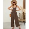 Flygo Womens Overalls Loose Fit Wide Leg Jumpsuits 2025 Summer