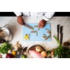 18 x 12 Large Blue Plastic Cutting Board for Fish,