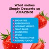 Simply Desserts Strawberry Instant Pudding, Sugar-Free, 6-Pack – Healthy Dessert,