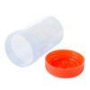LATRAT 10 x 60ml Plastic Urine Sealed Sampling Cup Container