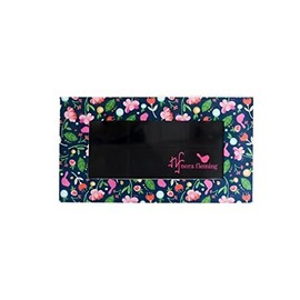 Nora Fleming Floral 6 Section Keepsake Display Box with Clear Top for Minis and Other Collectibles M4B