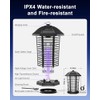 WowCatch LED Bug Zapper Outdoor, IPX4 Weatherproof, Up to 50,000