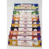 Satya Nag Champa and Sterling Effectz Combo Set of Incense Sticks and JR Incense Holder 12 Packs 15g, Multi Fragrances Set-JR15