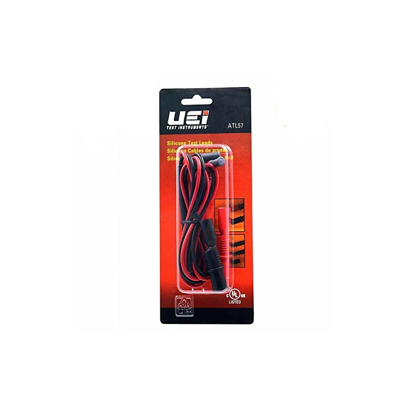 UEI Test Equipment ATL57 Test Leads Silicone Cat IV Circuit